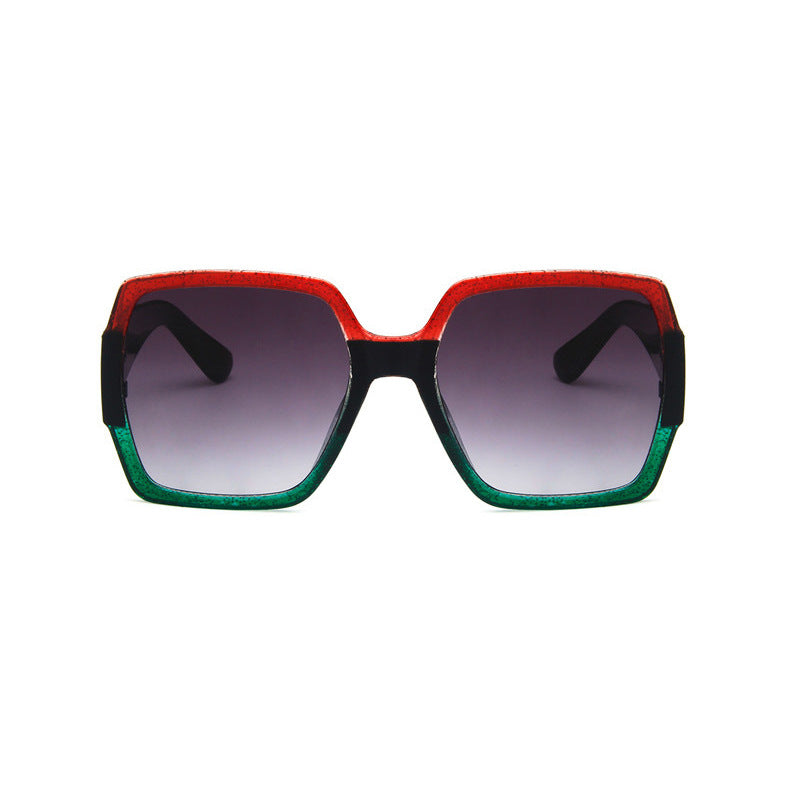 Colorful Retro Glitter Sunglasses