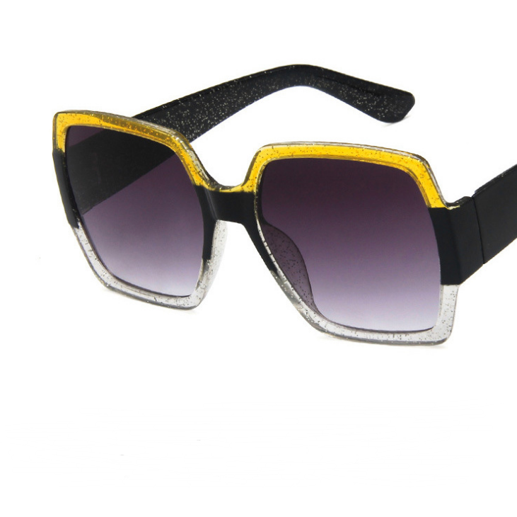 Colorful Retro Glitter Sunglasses