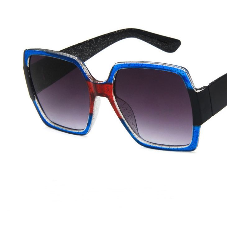 Colorful Retro Glitter Sunglasses