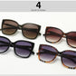 Cat's Eye Scottish Pattern Sunglasses