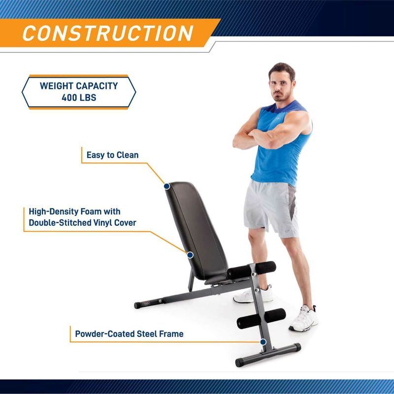 Home Gym Adjustable Weight Bench