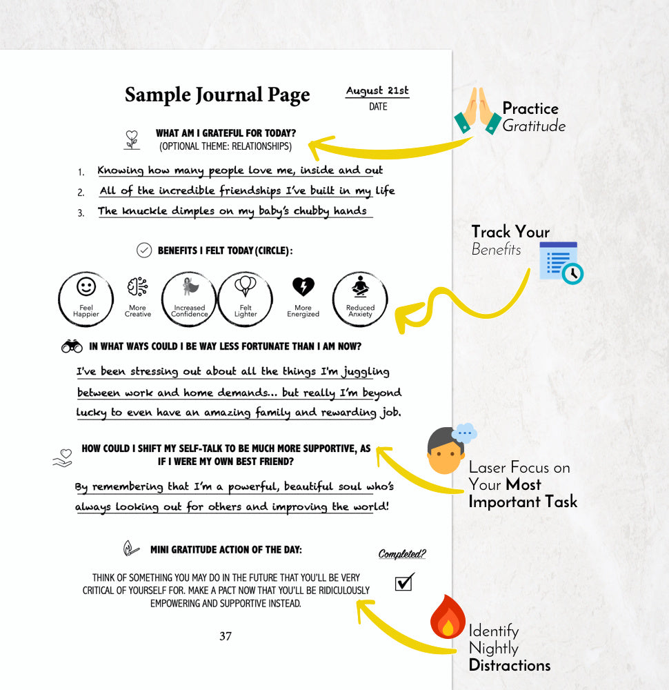 Gratitude Sidekick Journal Volume 1