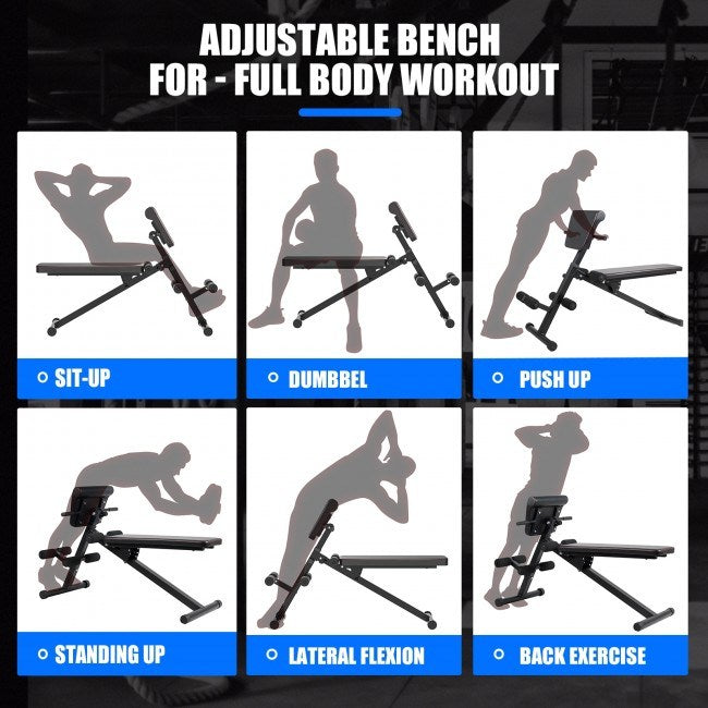 Home Gym Adjustable Weight Bench